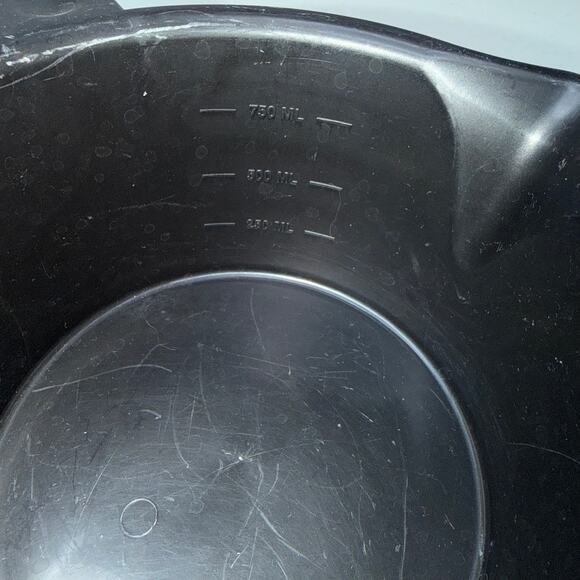 Pampered Chef Small Micro Cooker #2776 Microwave Rice Steamer 1 Qt 4 Cup Black - Picture 5 of 6